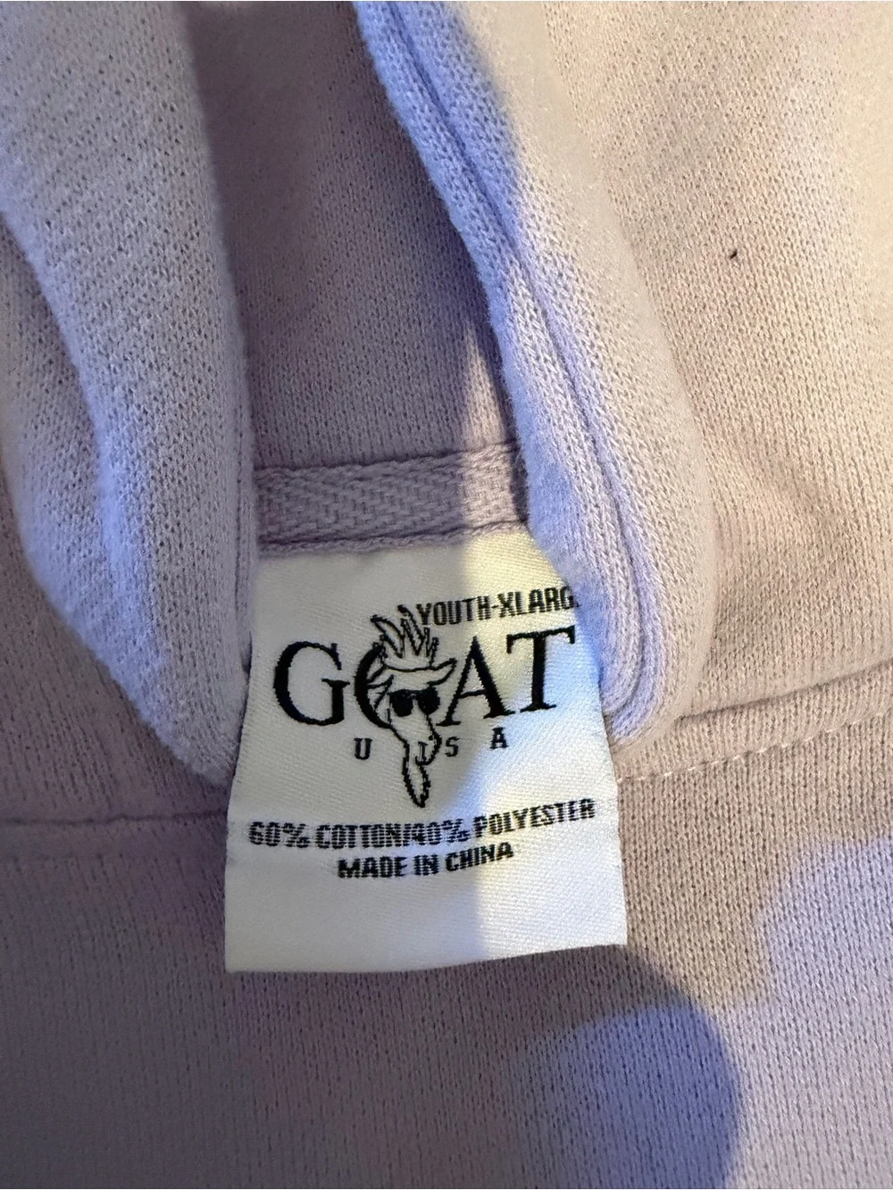 Goat Lavender Kids Hoodie